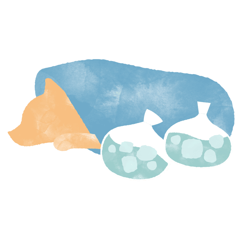 ご遺体を冷やします